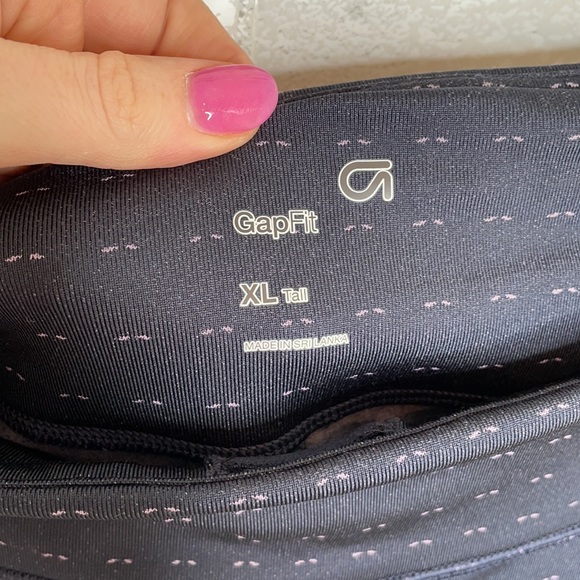 Gap Fit Navy Winterbrush 7/8 Legging *TALL - Picture 5 of 14